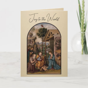 Cartes Pour Fêtes Annuelles La Vierge Marie et l'Enfant Jésus Vœux de Noël