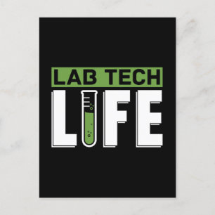 Cartes Pour Fêtes Annuelles Laboratoire Technique de la Vie Technicien de labo