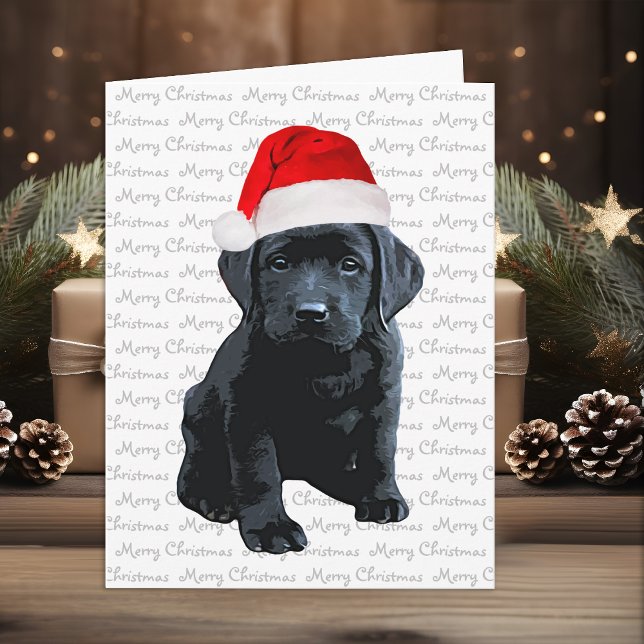 Cartes Pour Fêtes Annuelles Labrador Christmas Card M (Créateur téléchargé)