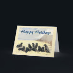 Cartes Pour Fêtes Annuelles Labrador Retriers On The Beach Christmas Card<br><div class="desc">Se souvenir de sa famille et de ses amis pendant la période des fêtes est une façon merveilleuse de rester en contact avec les gens qui vous aiment et qui vous tiennent à coeur. J'ai créé ces cartes de fin de année de chiens avec amour et attention et je suis...</div>