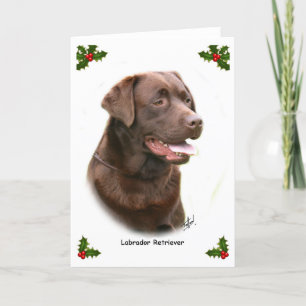Cartes Pour Fêtes Annuelles Labrador Retriever 9Y243D-004a