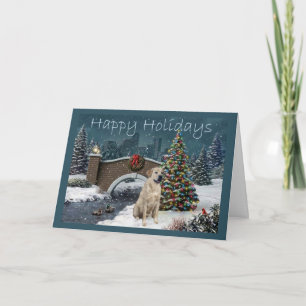 Cartes Pour Fêtes Annuelles Labrador Retriever Christmas Card Soirée 2