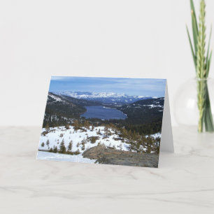 Cartes Pour Fêtes Annuelles Lac Donner