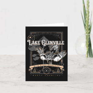 Cartes Pour Fêtes Annuelles LAC GLENVILLE Caroline du Nord geobird