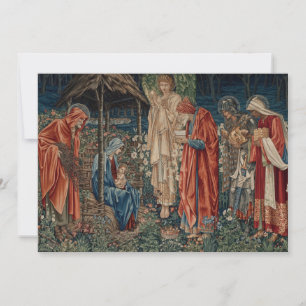 Cartes Pour Fêtes Annuelles L'adoration des Mages par Edward Burne-Jones