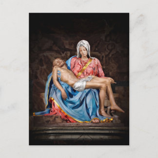 Cartes Pour Fêtes Annuelles L'Agneau de Dieu, la Pietà de Michel-Ange (1498–14