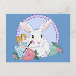 Cartes Pour Fêtes Annuelles L'aide de Bunny Pâques
