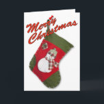 Cartes Pour Fêtes Annuelles Laine Casquette Snowman Plaid Scarf Christmas Stoc<br><div class="desc">Cette couverture de carte de Noël douce comprend une photo d'un bas rouge et vert avec un bonhomme de neige adorable habillé d'un foulard et d'un casquette en plaid de saison sur un arrière - plan blanc. Vous pouvez supprimer le texte rouge Joyeux Noël en noir, puis cliquer sur Personnaliser...</div>