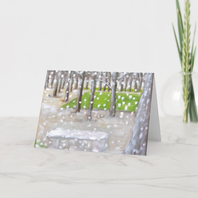 Cartes Pour Fêtes Annuelles "Laissez-le neiger ! " (Devant)