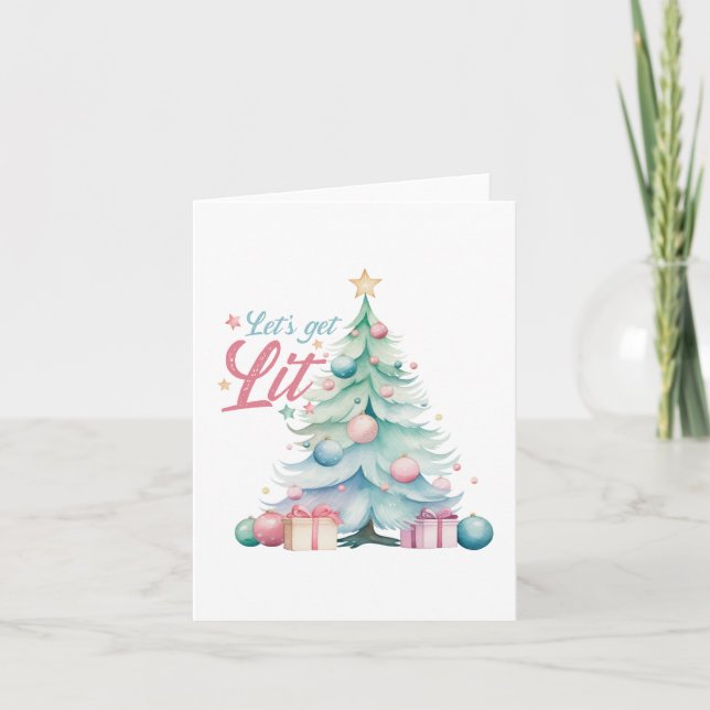 Cartes Pour Fêtes Annuelles Laissons tomber ! (Devant)