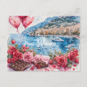 Cartes Pour Fêtes Annuelles L'Amour De Monaco