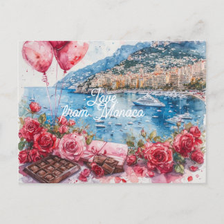 Cartes Pour Fêtes Annuelles L'Amour De Monaco