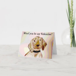 Cartes Pour Fêtes Annuelles L'amour des chiots