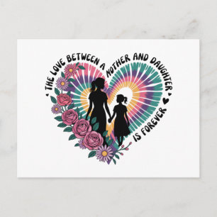 Cartes Pour Fêtes Annuelles L'amour entre une mère et une fille est éternel