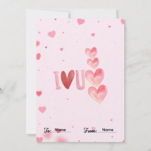 Cartes Pour Fêtes Annuelles L'amour est un engagement à rester Citation de la 