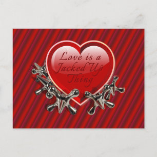 Cartes Pour Fêtes Annuelles L'amour est une chose détournée - Valentine