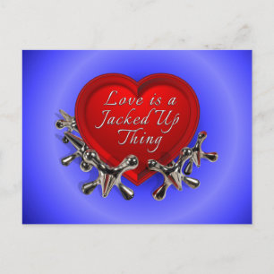 Cartes Pour Fêtes Annuelles L'amour est une chose détournée - Valentine