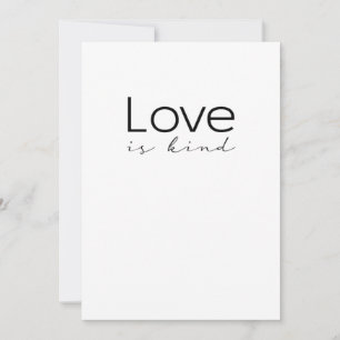Cartes Pour Fêtes Annuelles L'amour est une écriture chrétienne L'amour est pa