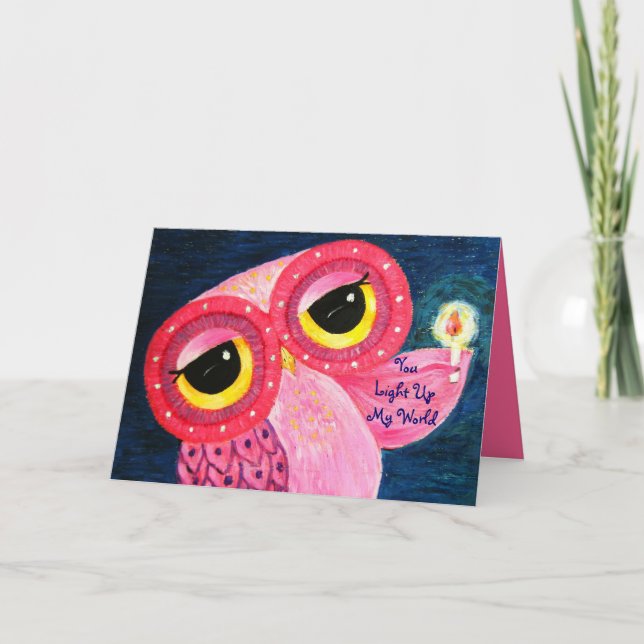 Cartes Pour Fêtes Annuelles L'amour illumine le moment le plus sombre d'un aut (Devant)