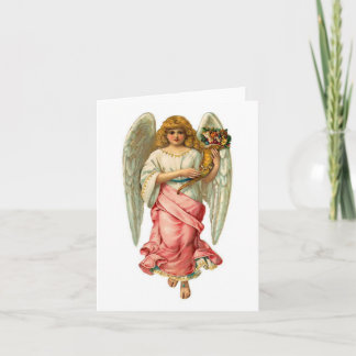 Cartes Pour Fêtes Annuelles L'Ange de Pâques Aux Belles Ailes