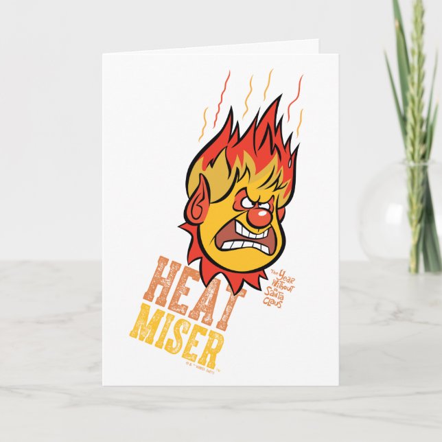 Cartes Pour Fêtes Annuelles L'ANNÉE SANS PÈRE NOËL™ Heat Miser Fuming (Devant)