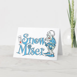 Cartes Pour Fêtes Annuelles L'ANNÉE SANS PÈRE NOËL™ Monsieur Glace