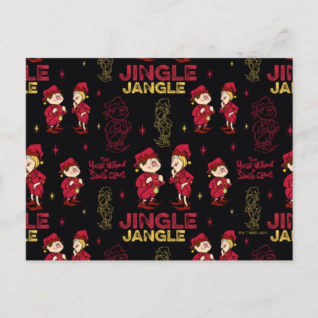 Cartes Pour Fêtes Annuelles L'ANNÉE SANS SANTA CLAUS™ | Motif Elf (Devant)