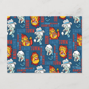 Cartes Pour Fêtes Annuelles L'ANNÉE SANS Snowtown Showdown SANTA CLAUS™