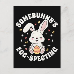 Cartes Pour Fêtes Annuelles L'annonce de grossesse de Somebunnys "Egg-specting