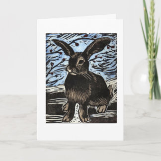 Cartes Pour Fêtes Annuelles Lapin