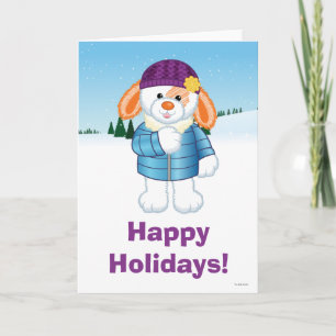 Cartes Pour Fêtes Annuelles Lapin