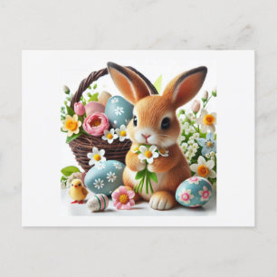 Cartes Pour Fêtes Annuelles Lapin de Pâques