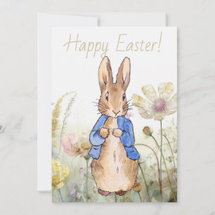 Cartes Pour Fêtes Annuelles lapin de Pâques