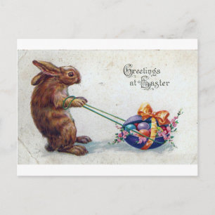 Cartes Pour Fêtes Annuelles Lapin de Pâques