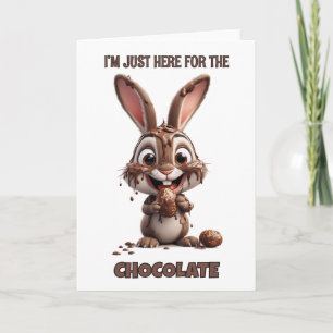 Cartes Pour Fêtes Annuelles Lapin de Pâques drôle – Création de Pâques mignonn