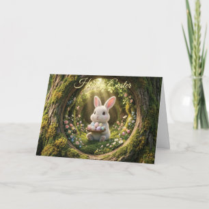 Cartes Pour Fêtes Annuelles Lapin de Pâques mignon