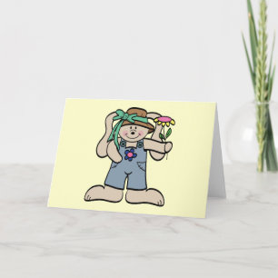Cartes Pour Fêtes Annuelles Lapin en T-shirts et cadeaux Bonnet