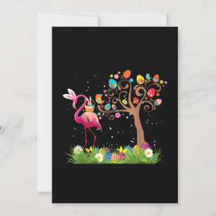 Cartes Pour Fêtes Annuelles Lapin Flamant de Pâques 2021 Amoureux mignons de