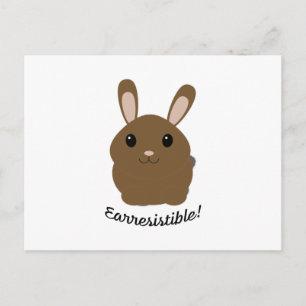 Cartes Pour Fêtes Annuelles Lapin Irrésistible