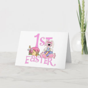 Cartes Pour Fêtes Annuelles Lapin, Oeufs et poussins 1er t-shirts et cadeaux d