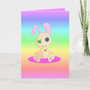 Cartes Pour Fêtes Annuelles Lapin pépère Joyeuses Pâques de Lil