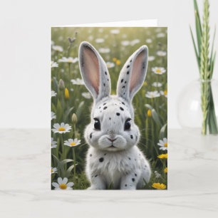 Cartes Pour Fêtes Annuelles Lapin tacheté