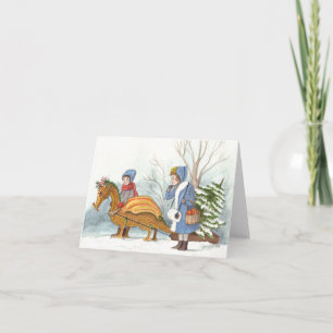 Cartes Pour Fêtes Annuelles L'arbre de Noël