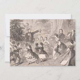 Cartes Pour Fêtes Annuelles L'arbre de Noël   Winslow Homer