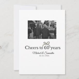 Cartes Pour Fêtes Annuelles L'arc d'or applaudit à 60 ans de mariage