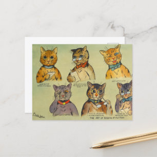 Cartes Pour Fêtes Annuelles L'art de la soumission aux enchères par Louis Wain