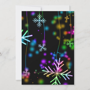 Cartes Pour Fêtes Annuelles L'atmosphère de Noël festive et animée de Slippery