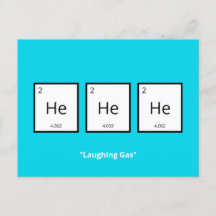 Laughing Gas Helium | Humoristique Science Pun Hol