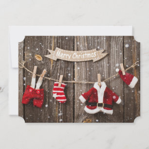 Cartes Pour Fêtes Annuelles Lave-père Noël