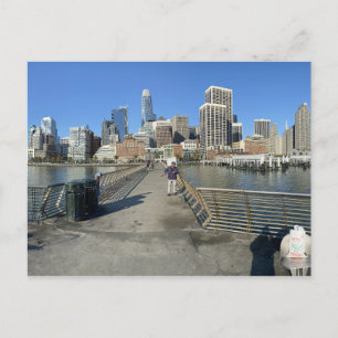 Cartes Pour Fêtes Annuelles Lazy San Francisco dimanche matin Embarcadero